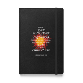 1 Cor. 1:18 Hardcover Bound Notebook