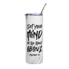Col. 3:2 Stainless steel tumbler