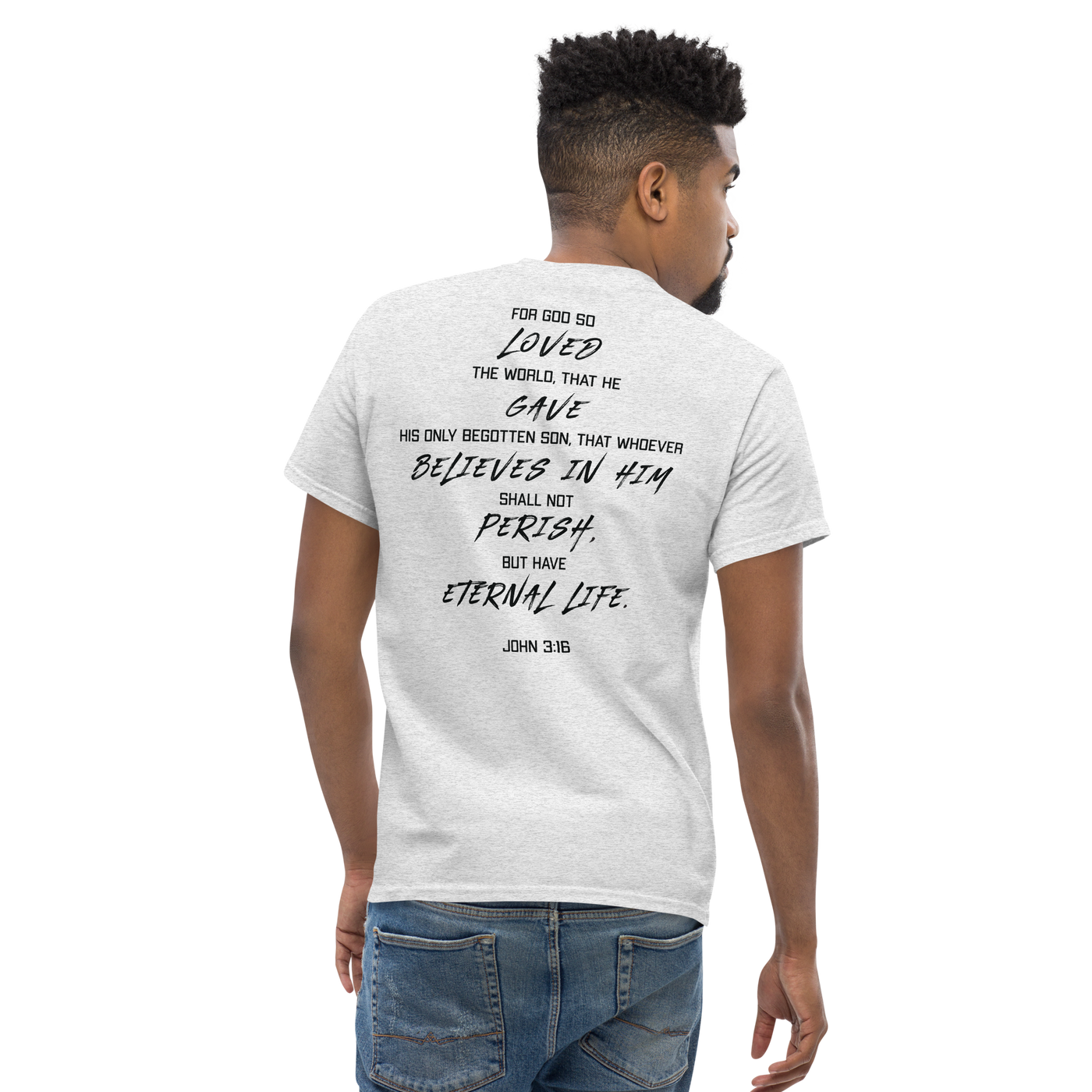 I Pray Men's Tshirt (light colors)