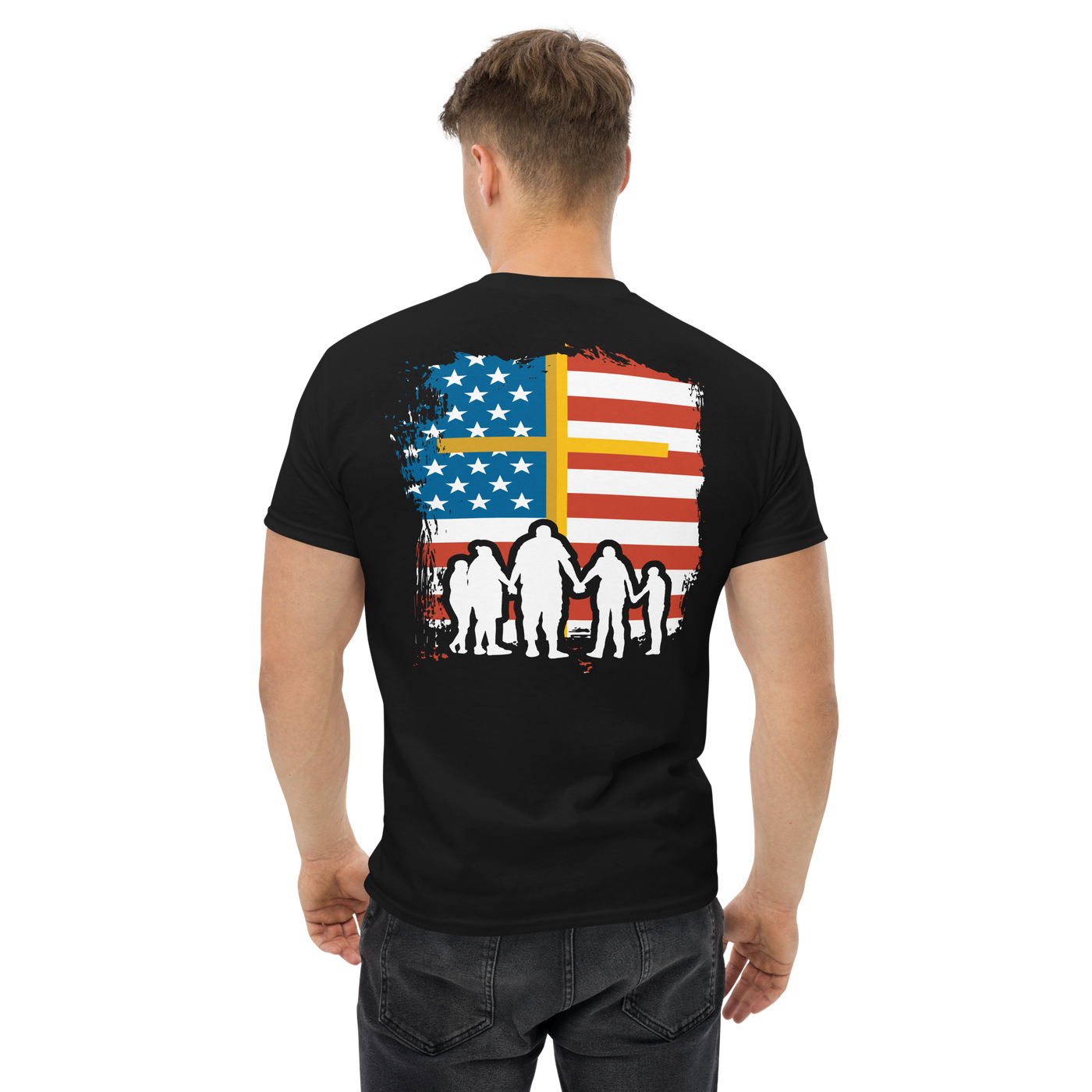 America Needs Jesus Men's Tshirt