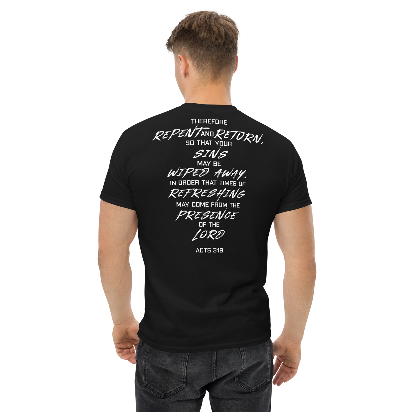 Can I Pray For You? Men's Tshirt (dark colors)