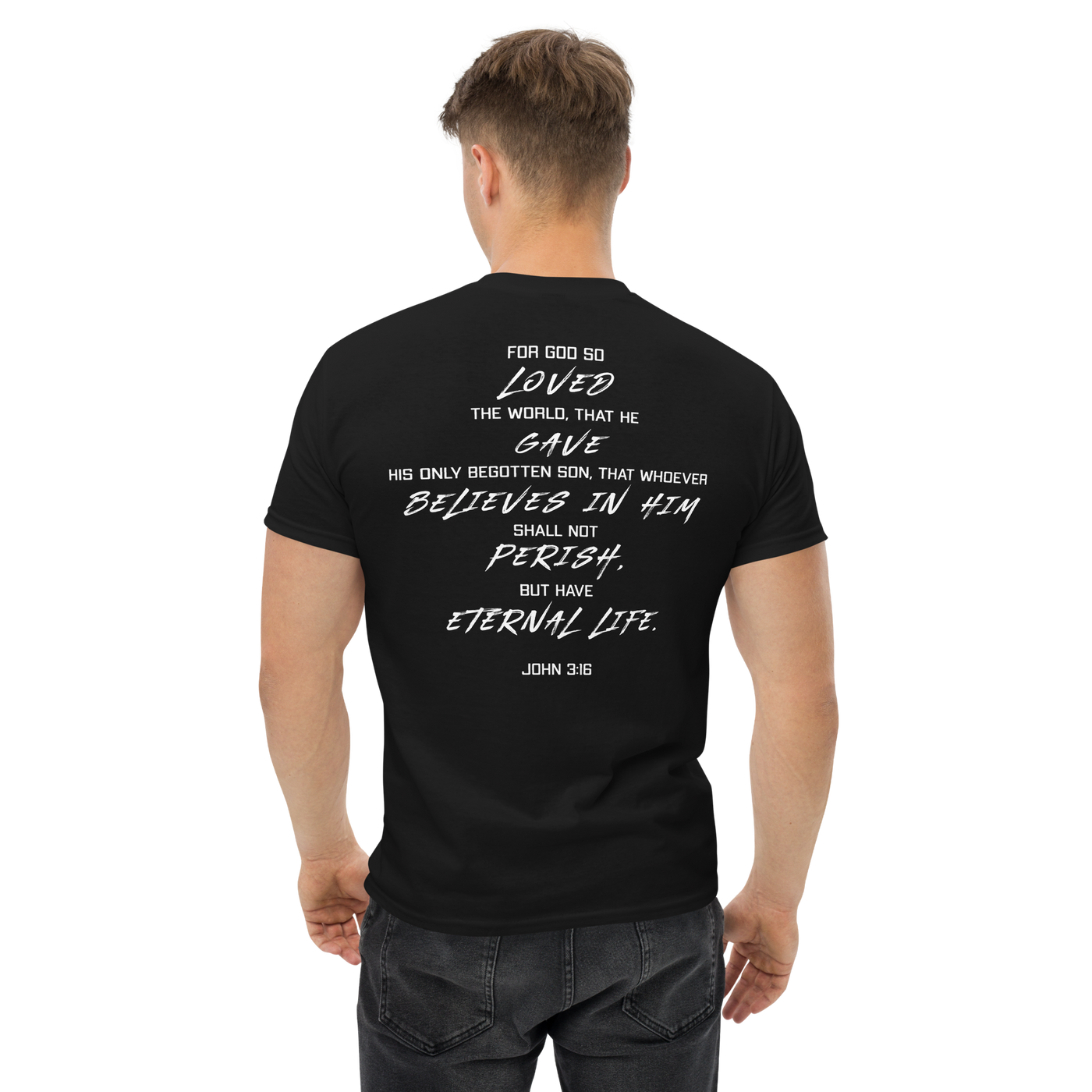 I Pray Men's Tshirt (dark colors)