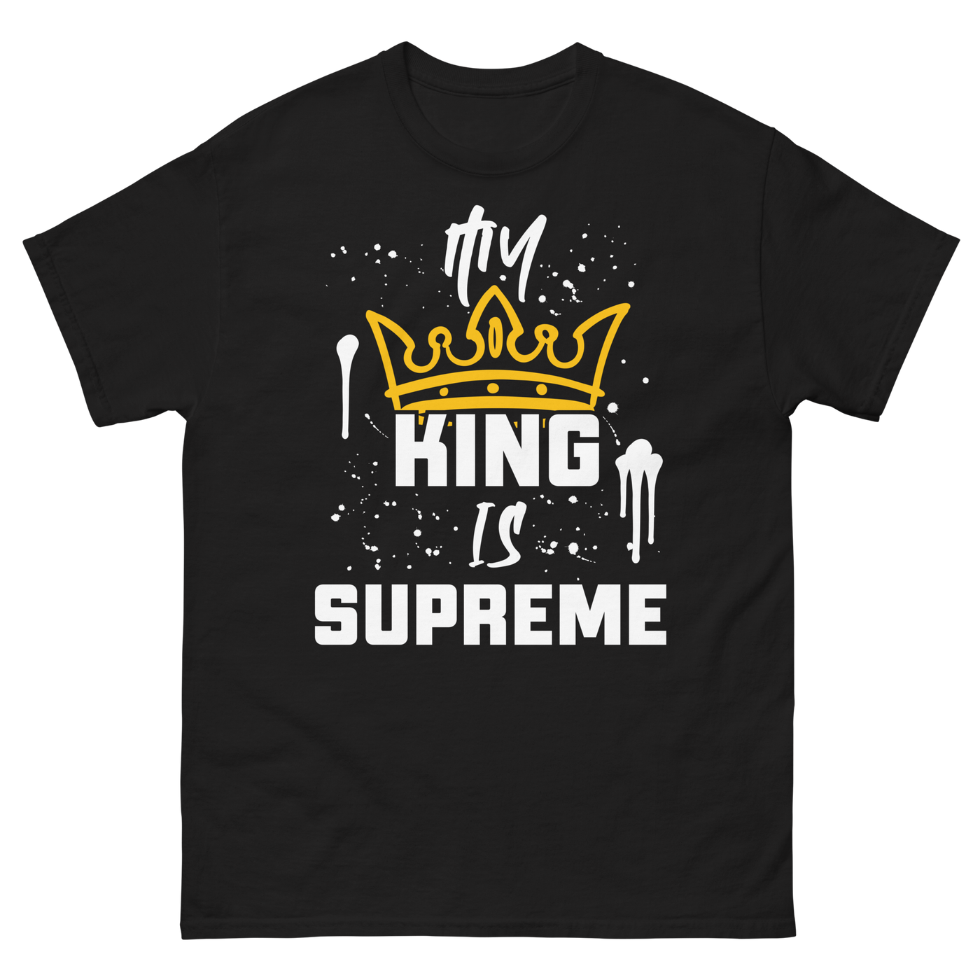 My King Is Supreme Men's Tshirt (dark colors)