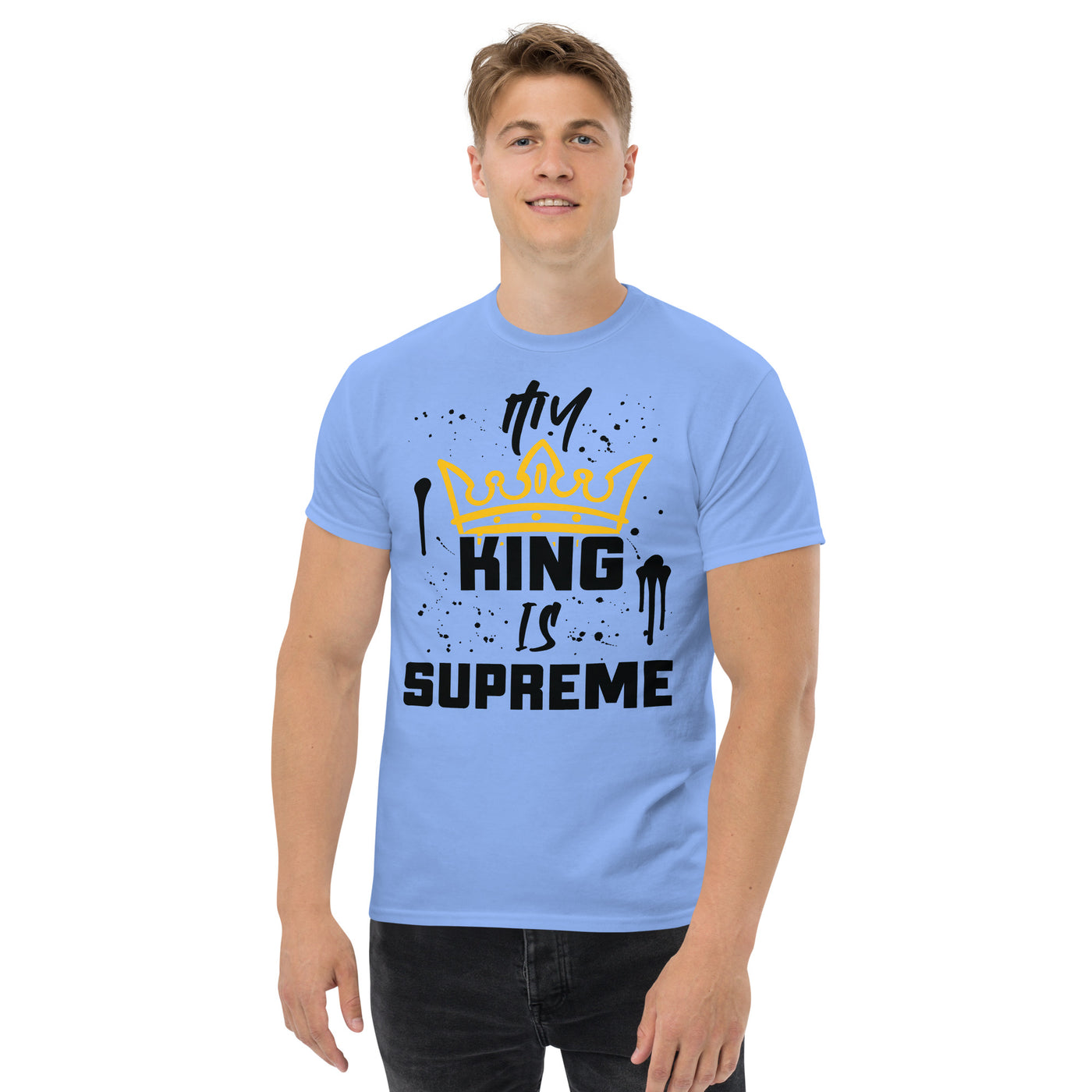 My King Is Supreme Men's Tshirt (light colors)