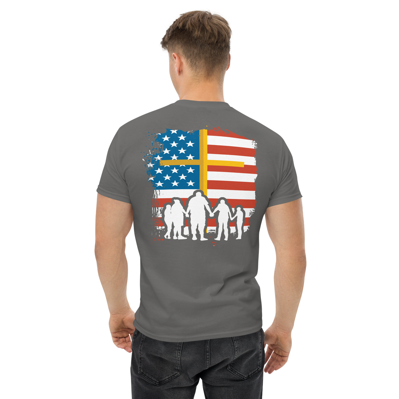 America Needs Jesus Men's Tshirt