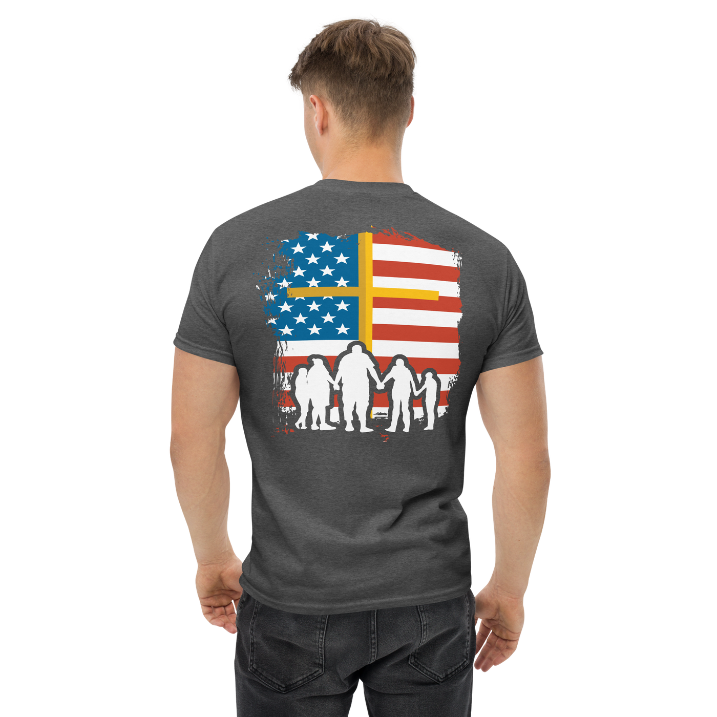 America Needs Jesus Men's Tshirt