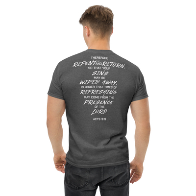 Can I Pray For You? Men's Tshirt (dark colors)