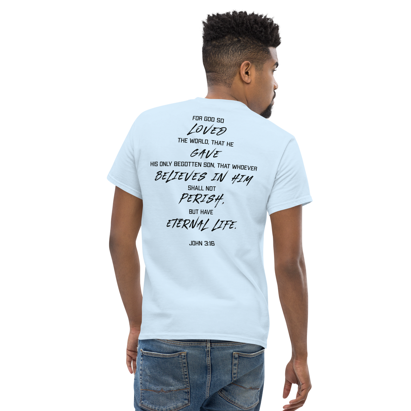 I Pray Men's Tshirt (light colors)