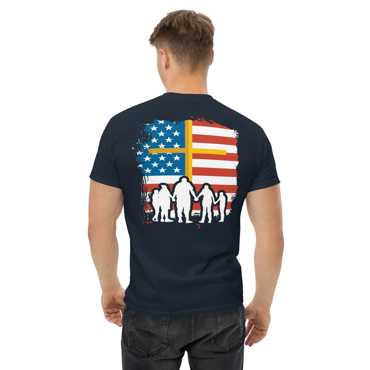 America Needs Jesus Men's Tshirt