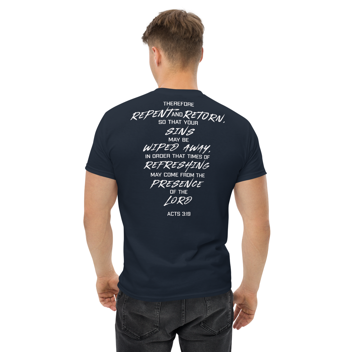 Can I Pray For You? Men's Tshirt (dark colors)