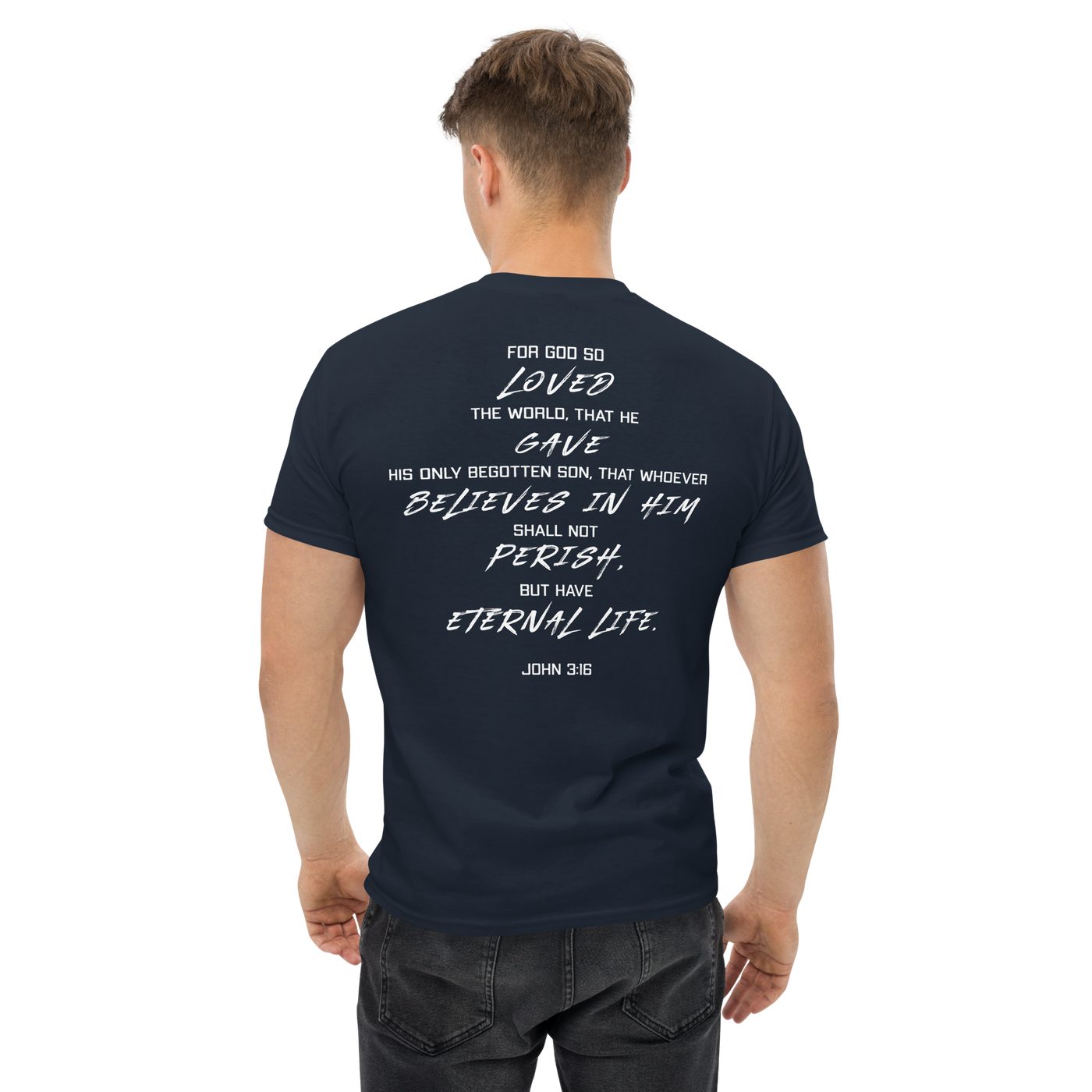 I Pray Men's Tshirt (dark colors)