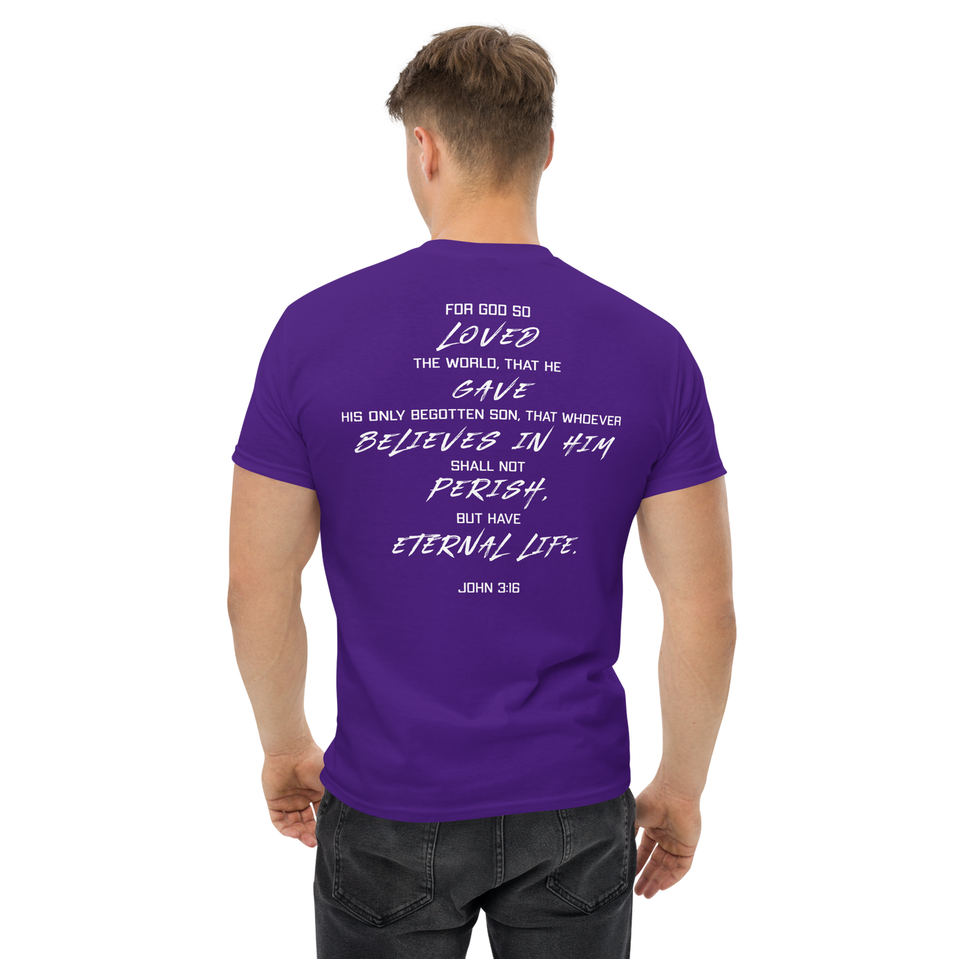 I Pray Men's Tshirt (dark colors)