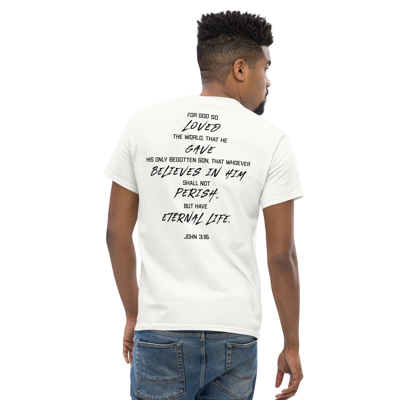 I Pray Men's Tshirt (light colors)