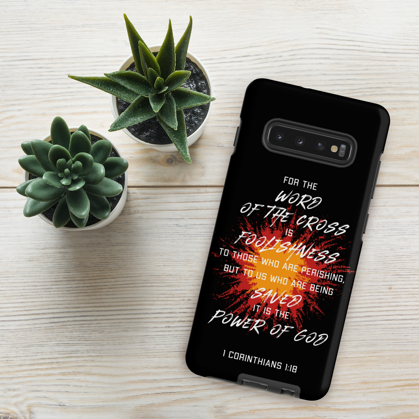 1 Cor. 1:18 Tough Case for Samsung®