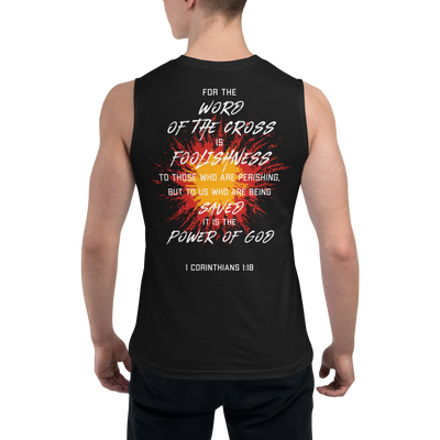 1 Cor. 1:18 Muscle Shirt (unisex)