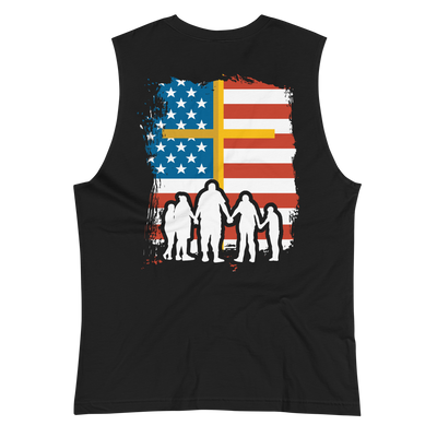 America Needs Jesus Muscle Shirt (unisex)