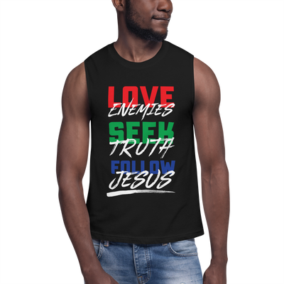 Love, Seek, Follow Muscle Shirt (unisex)