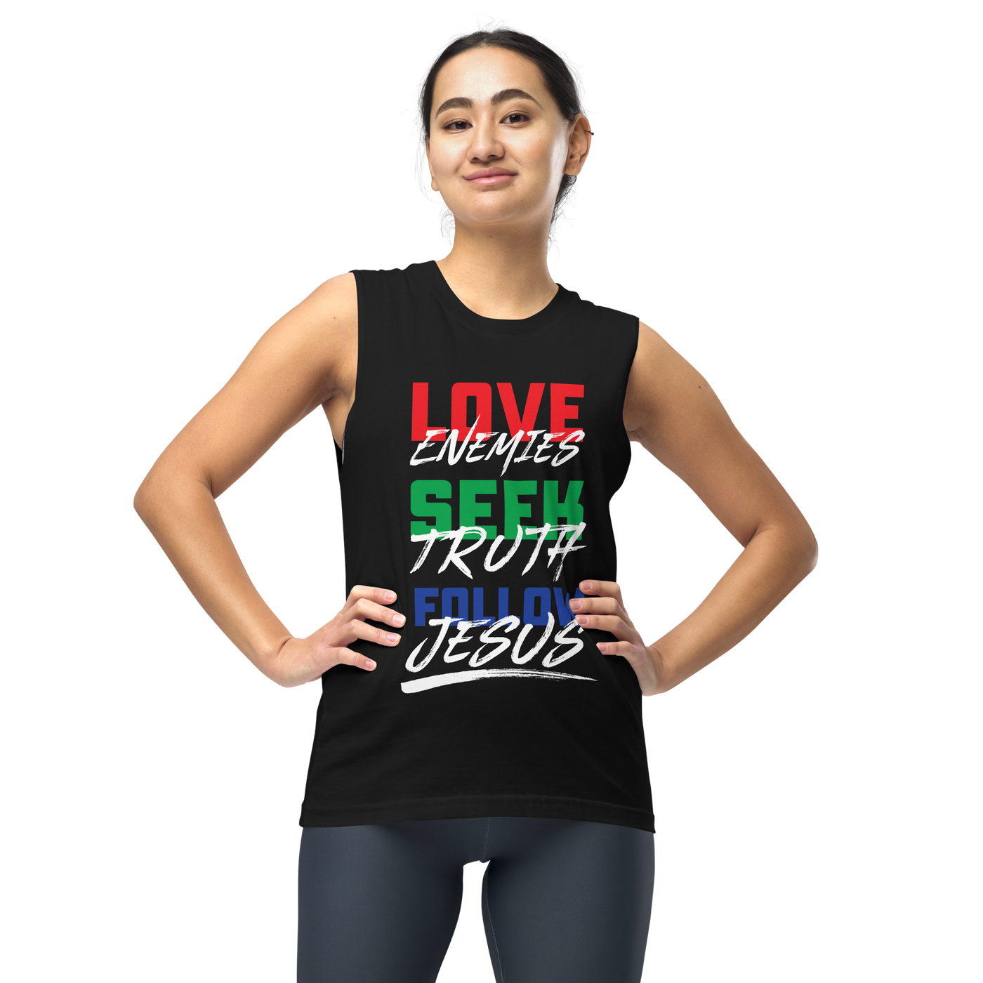 Love, Seek, Follow Muscle Shirt (unisex)