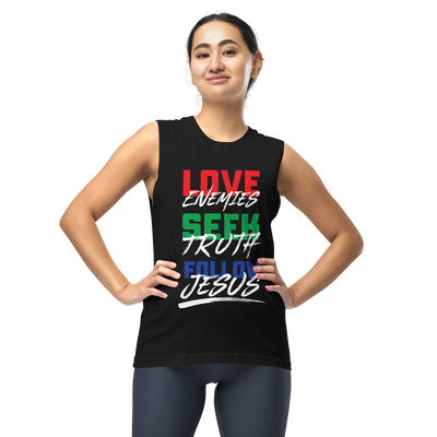 Love, Seek, Follow Muscle Shirt (unisex)