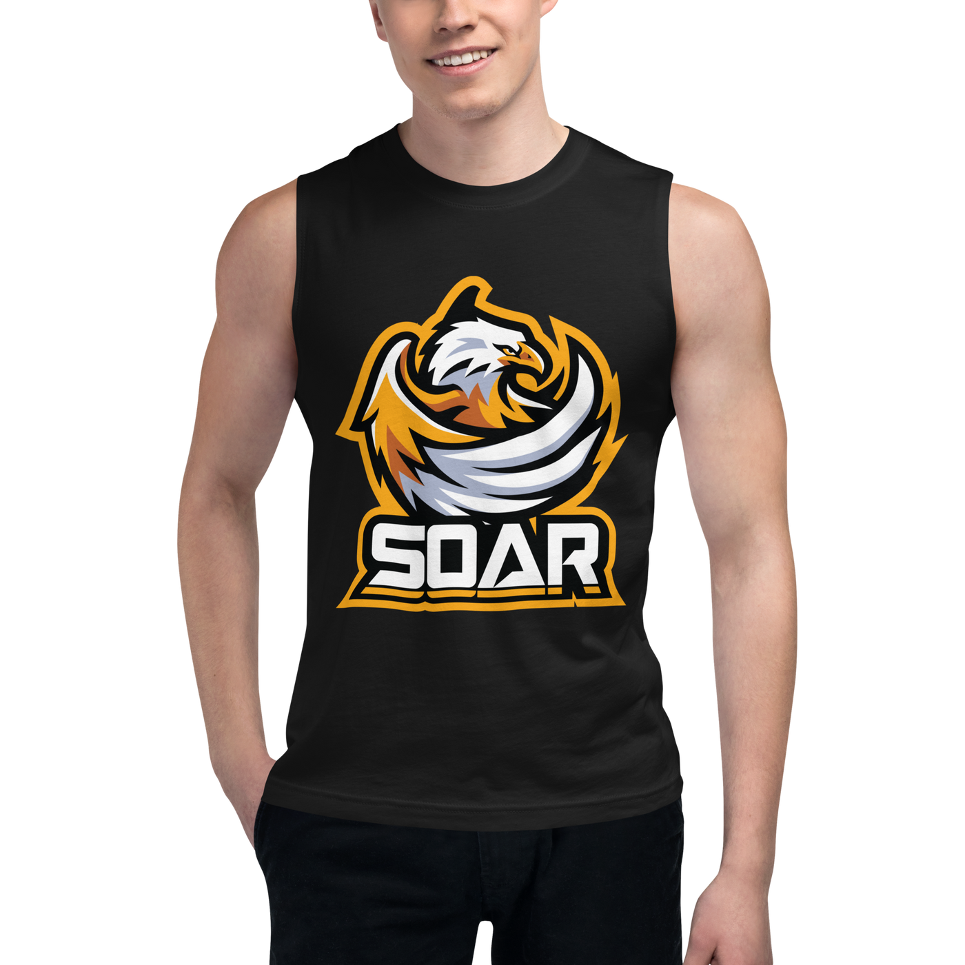 Soar Muscle Shirt (unisex, dark)