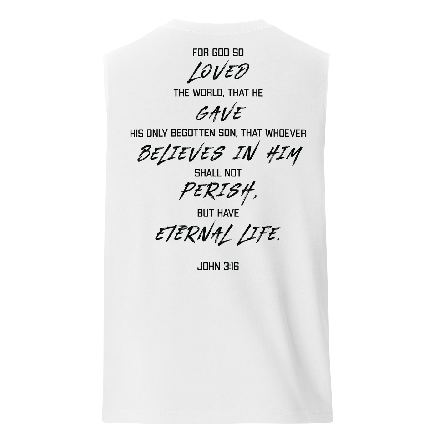 I Pray Muscle Shirt (unisex, light)