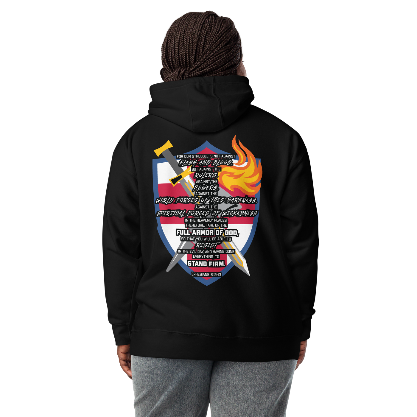 Eph. 6:12-13 Unisex Hoodie