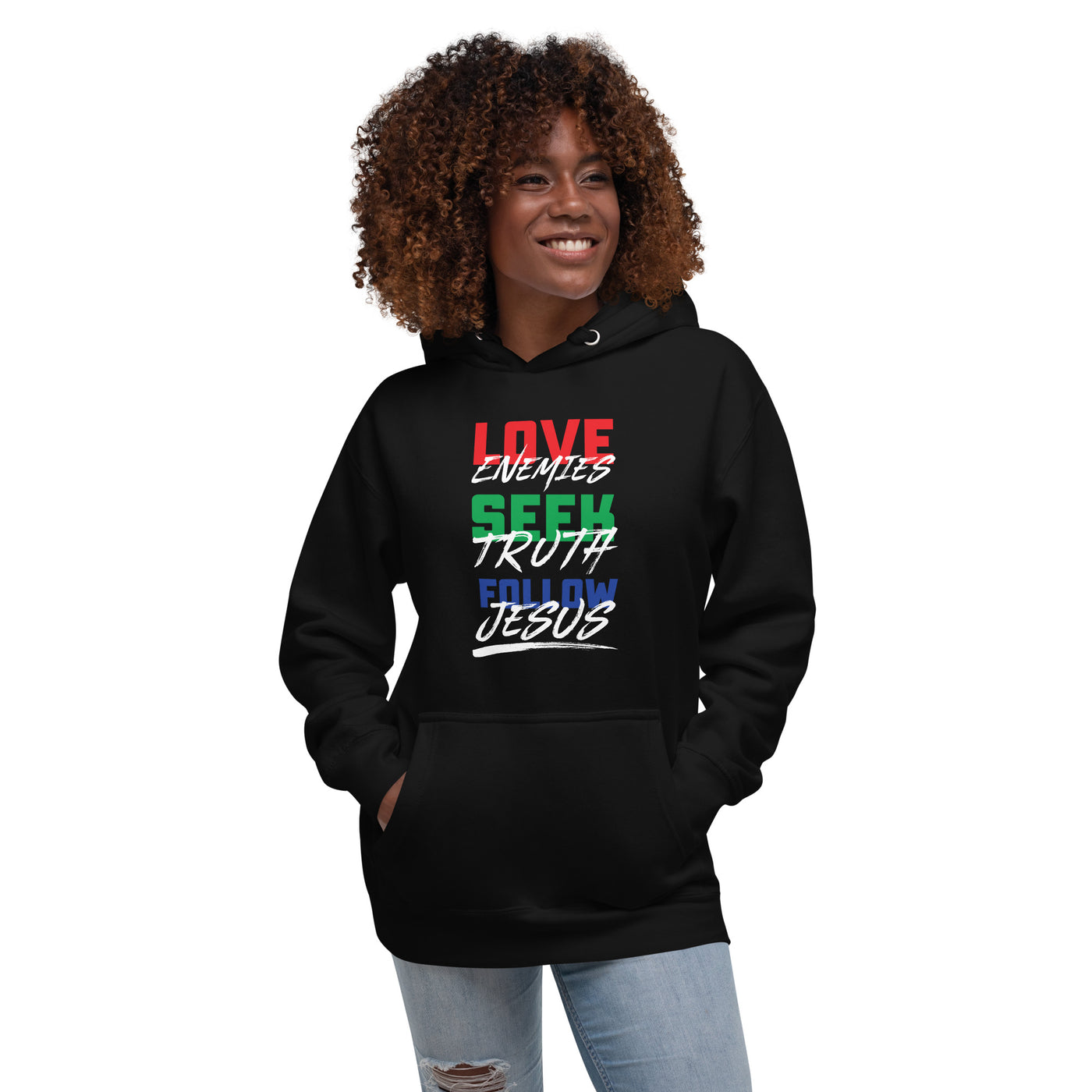 Love, Seek, Follow Unisex Hoodie