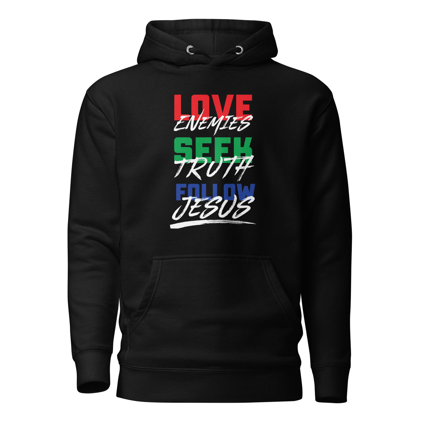 Love, Seek, Follow Unisex Hoodie