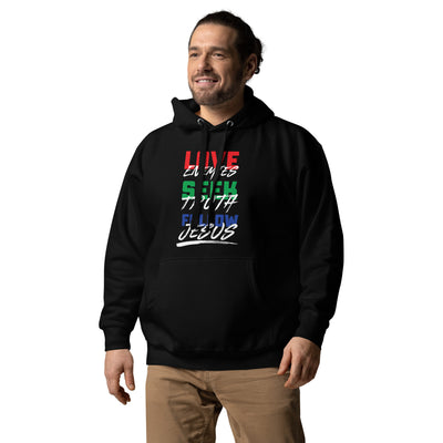 Love, Seek, Follow Unisex Hoodie