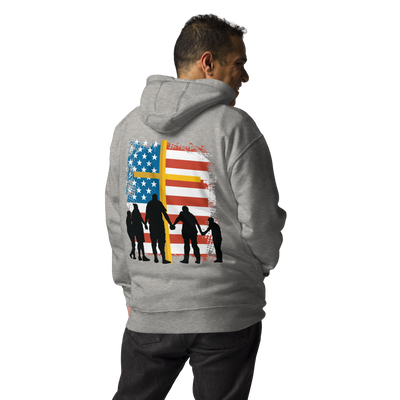 America Needs Jesus Unisex Hoodie (light colors)