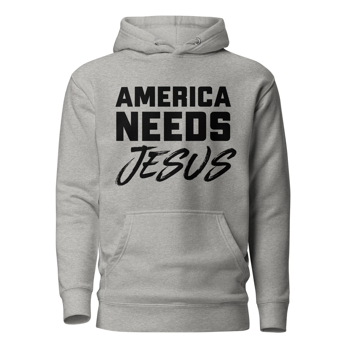 America Needs Jesus Unisex Hoodie (light colors)