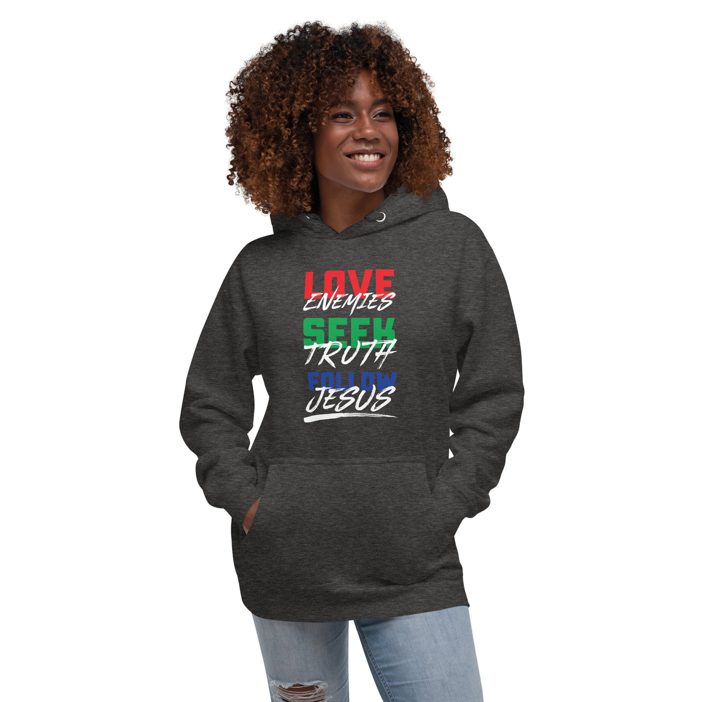 Love, Seek, Follow Unisex Hoodie