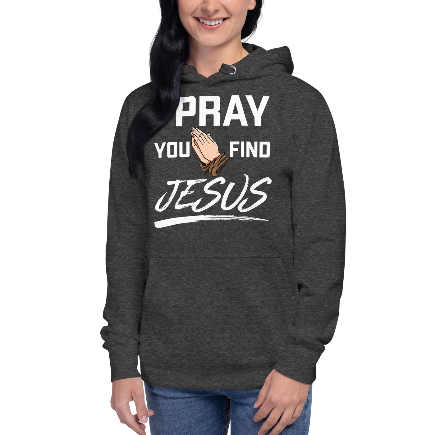 I Pray Unisex Hoodie (dark colors)