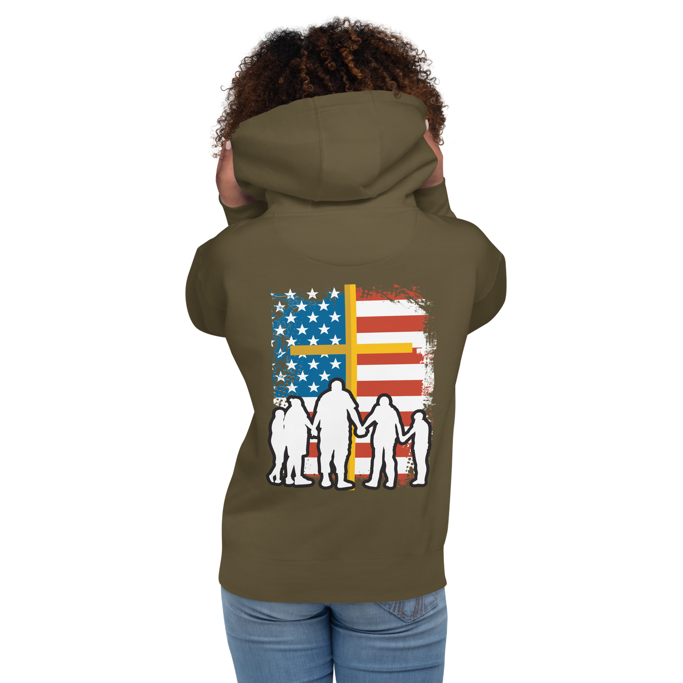 America Needs Jesus Unisex Hoodie (dark colors)