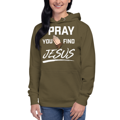 I Pray Unisex Hoodie (dark colors)