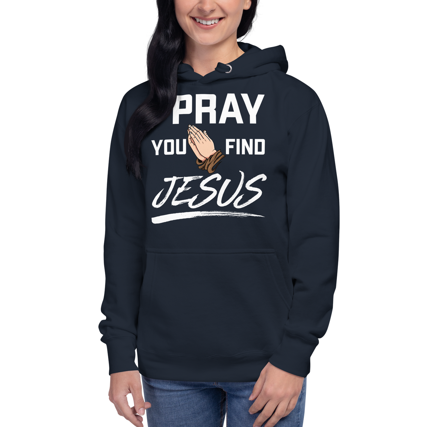 I Pray Unisex Hoodie (dark colors)