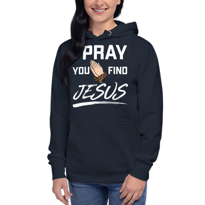 I Pray Unisex Hoodie (dark colors)