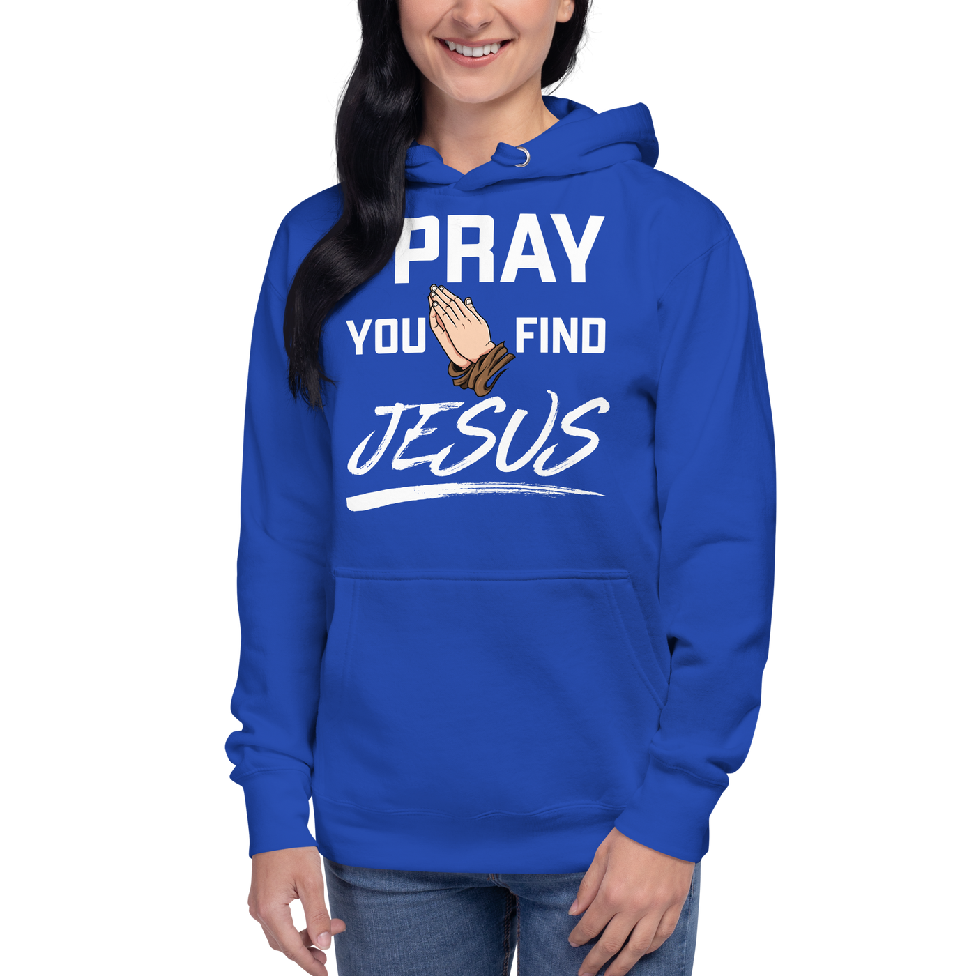 I Pray Unisex Hoodie (dark colors)