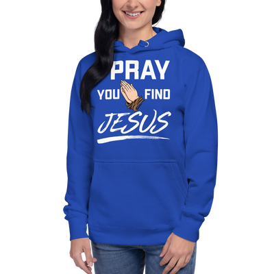 I Pray Unisex Hoodie (dark colors)