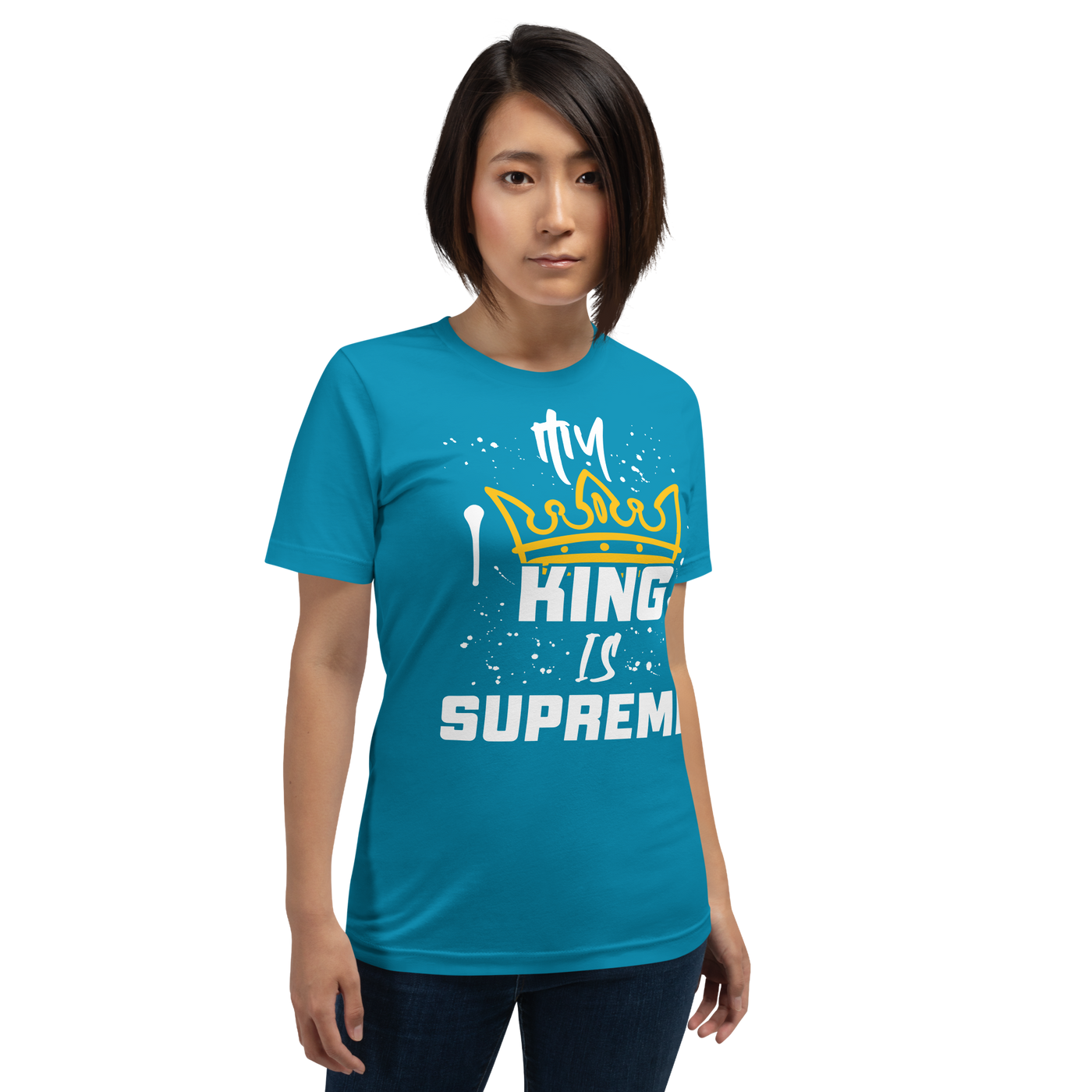 My King Is Supreme Women's Tshirt (dark colors)