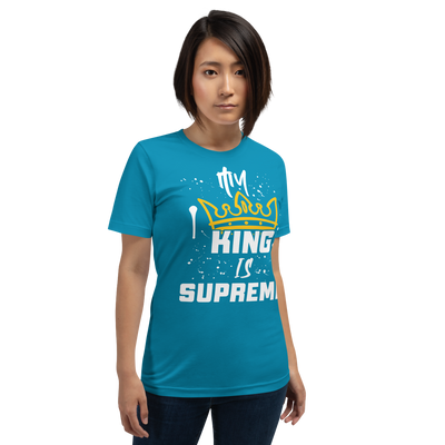 My King Is Supreme Women's Tshirt (dark colors)