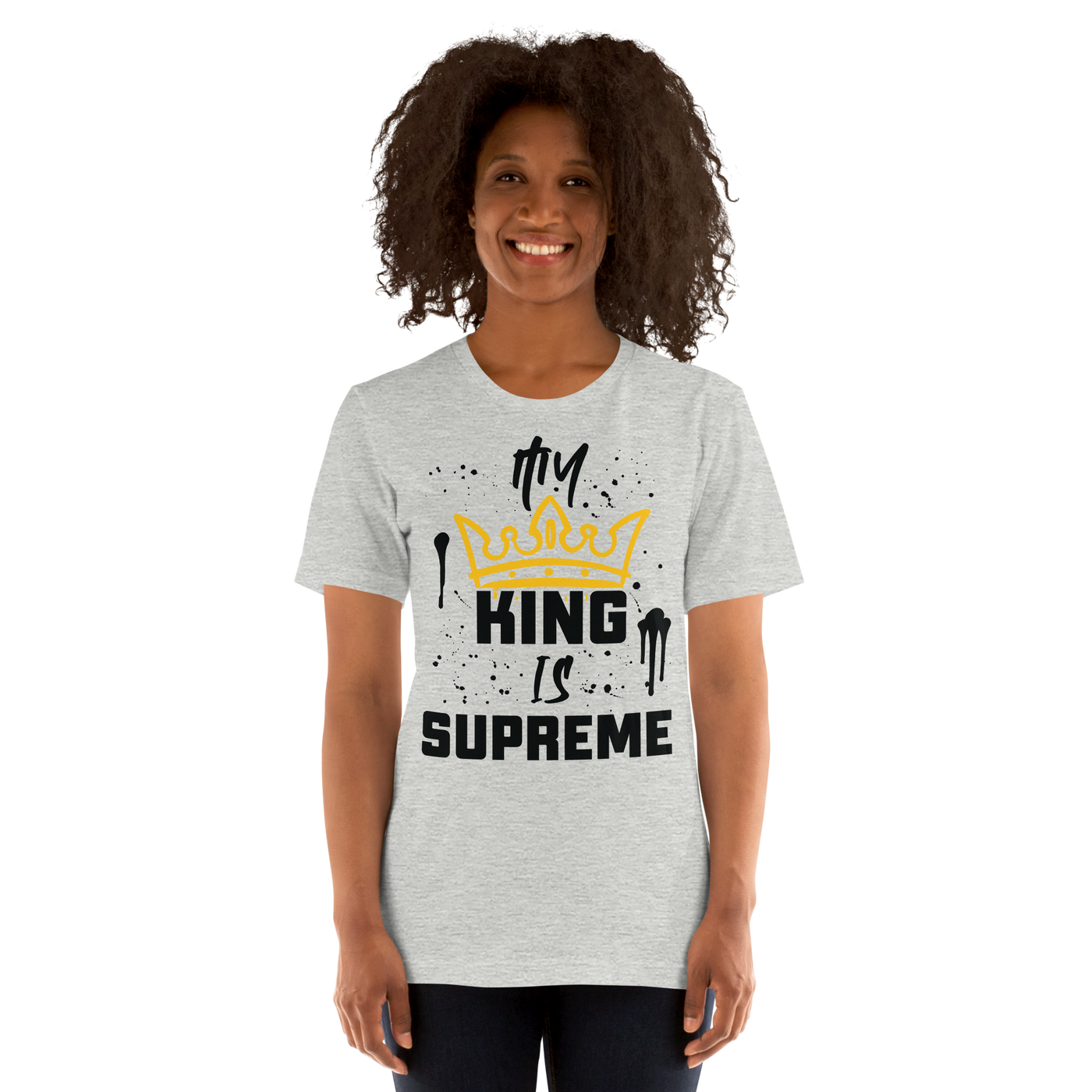 My King Is Supreme Women's Tshirt (light colors)