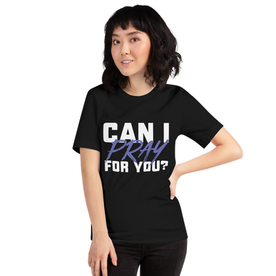 Can I Pray For You? Women's Tshirt (dark colors)