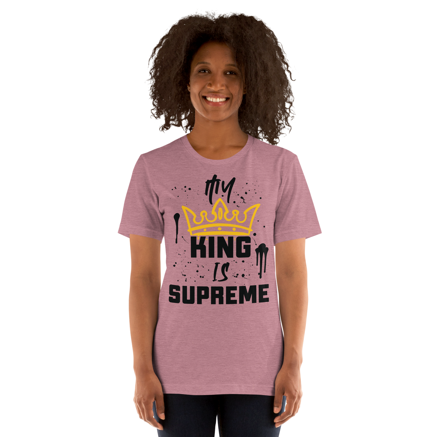 My King Is Supreme Women's Tshirt (light colors)