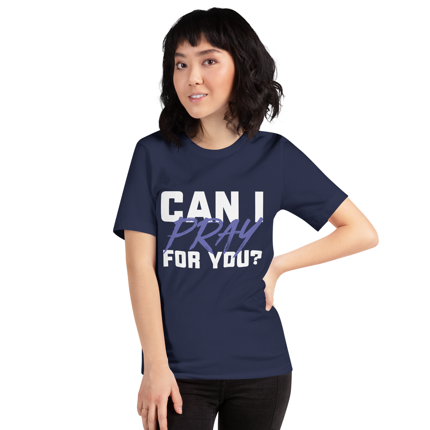 Can I Pray For You? Women's Tshirt (dark colors)