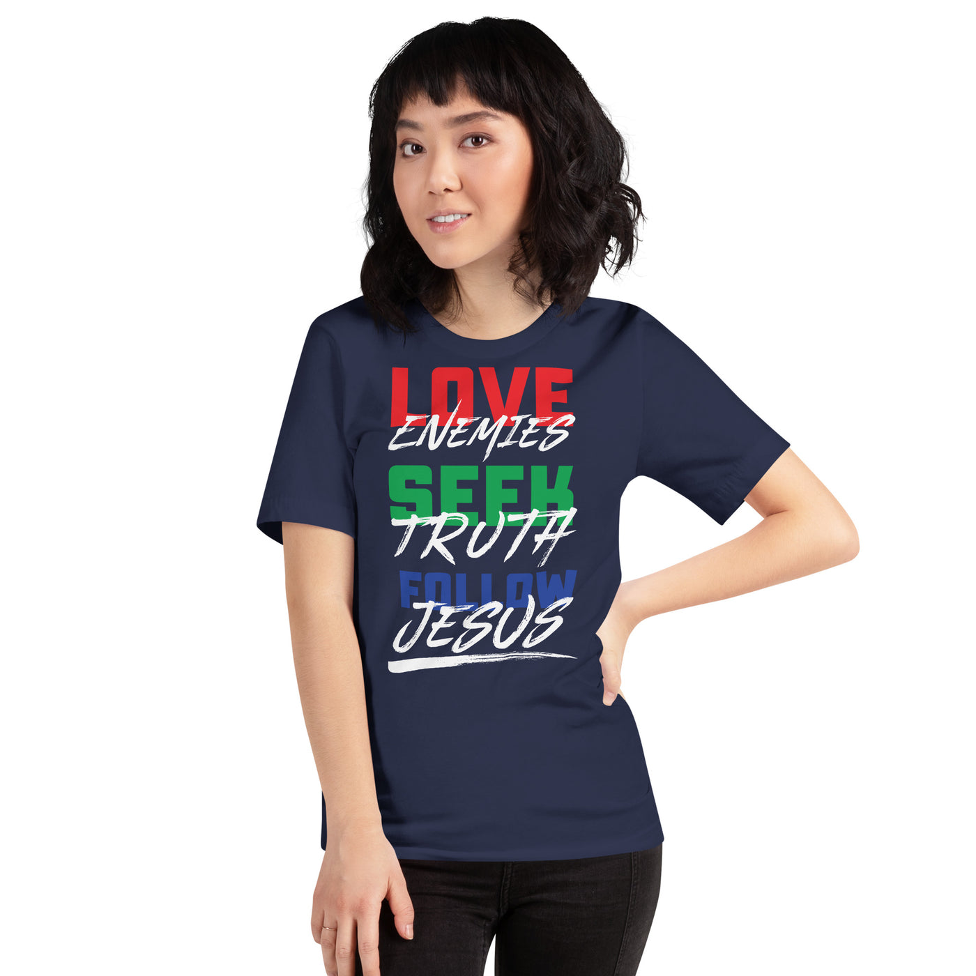 Love, Seek, Follow Women's Tshirt