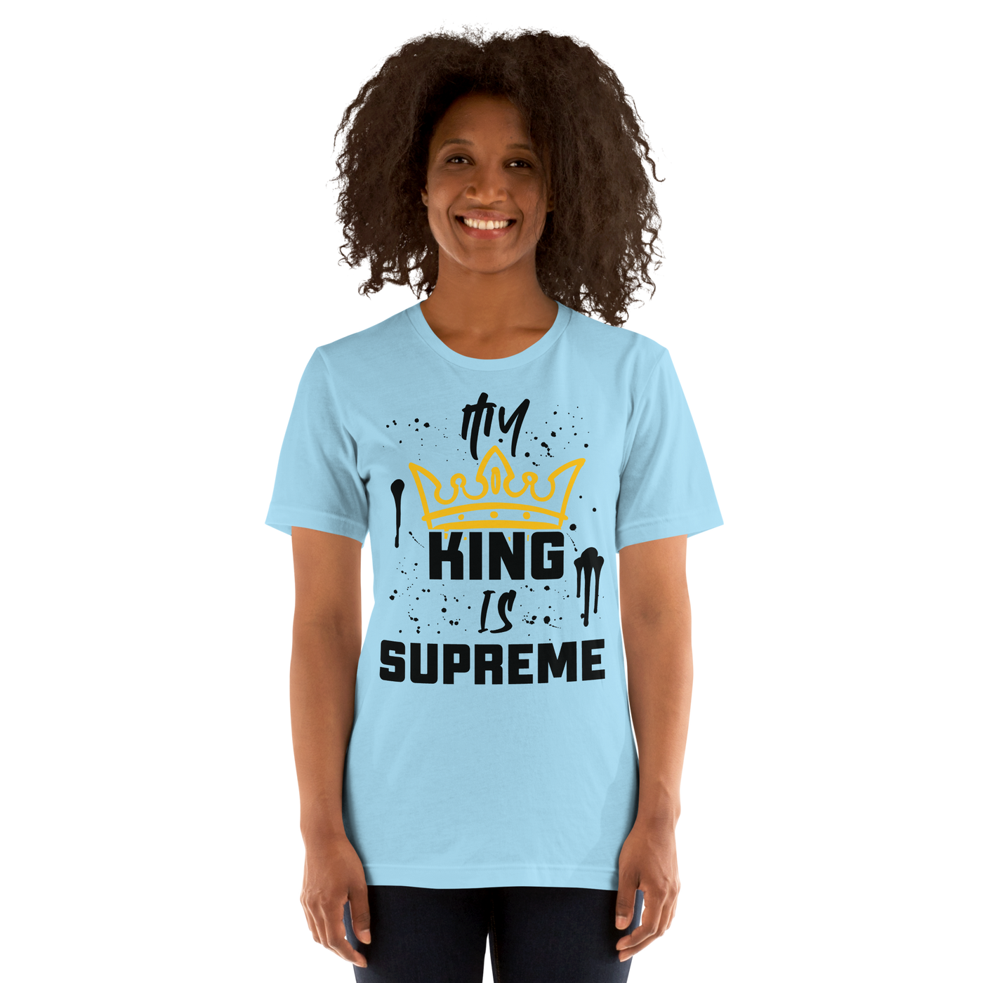 My King Is Supreme Women's Tshirt (light colors)