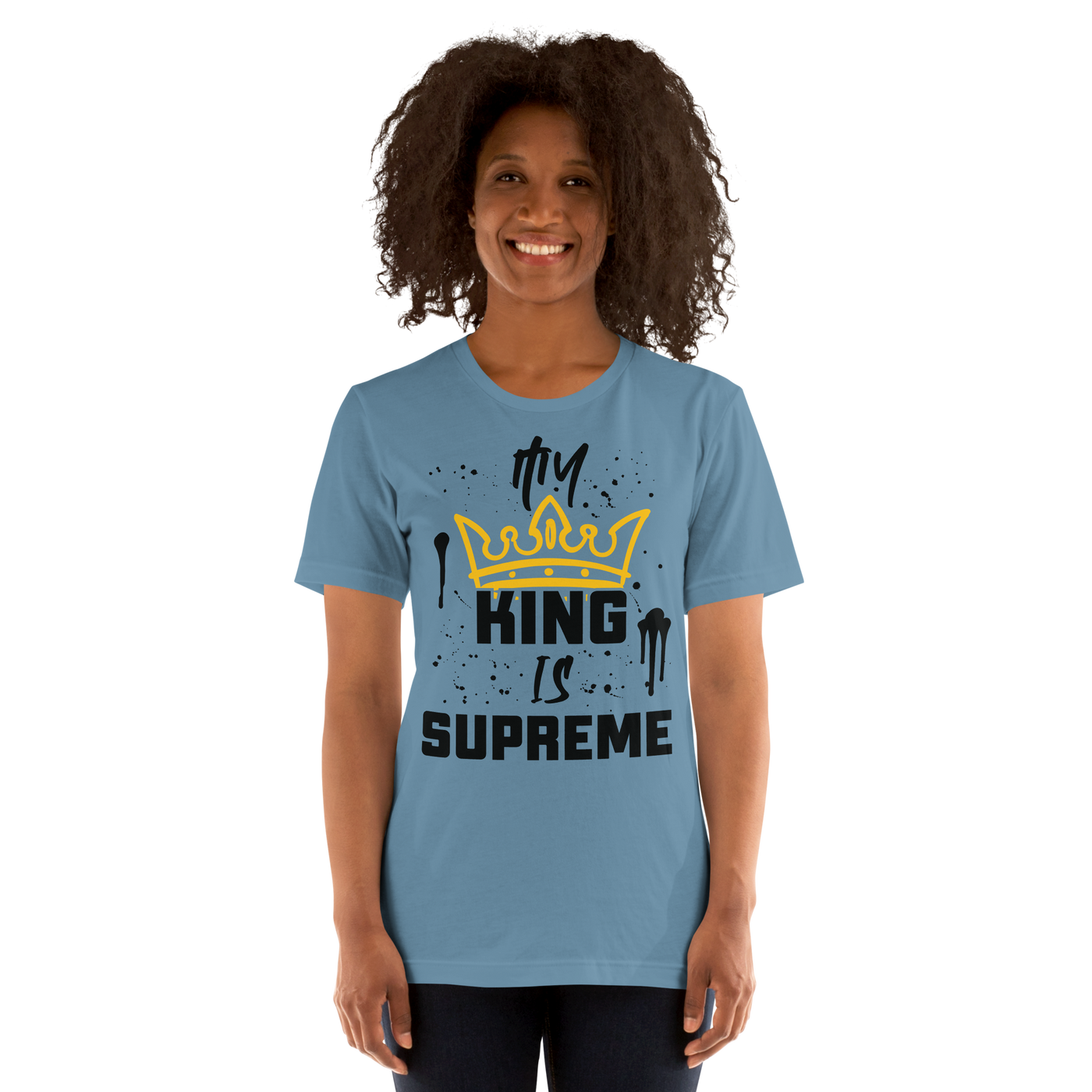 My King Is Supreme Women's Tshirt (light colors)