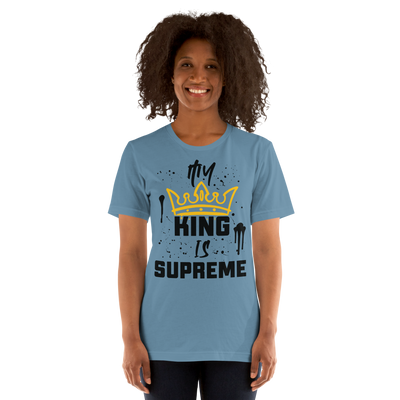 My King Is Supreme Women's Tshirt (light colors)