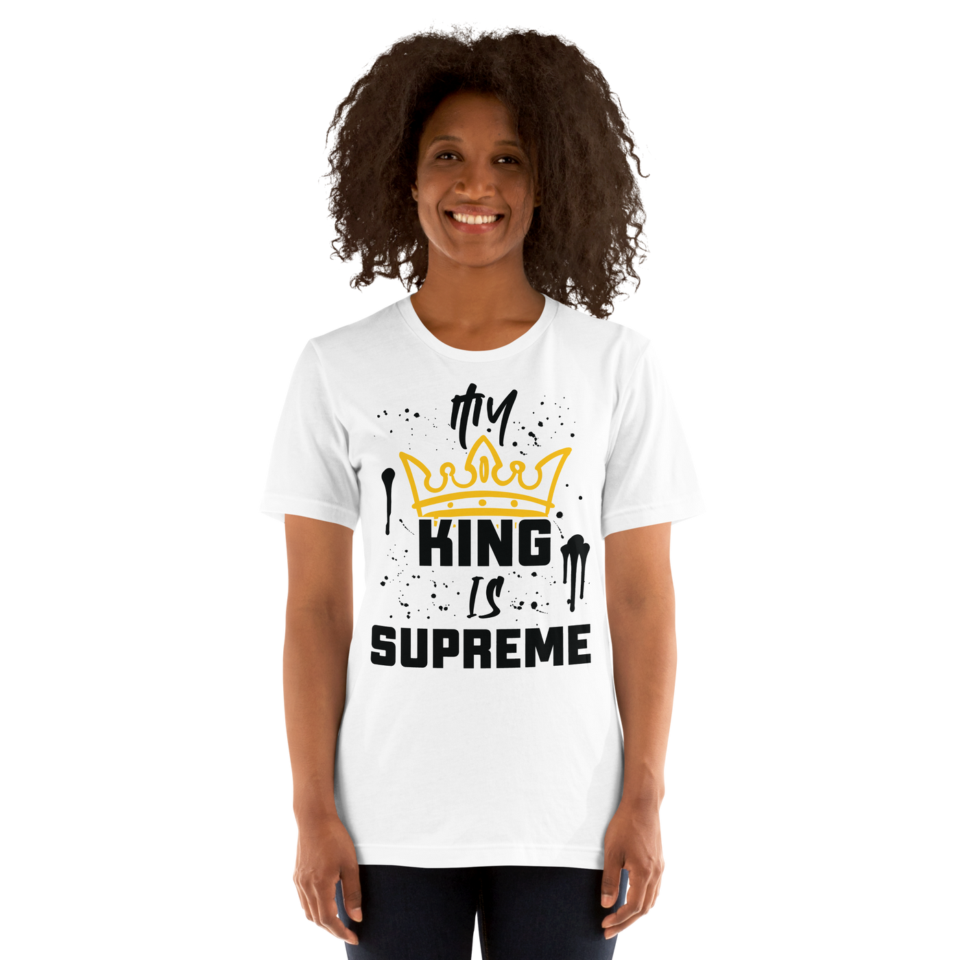 My King Is Supreme Women's Tshirt (light colors)